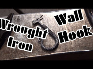 Redoing an old wall hook I forged years ago! Help support my channel and these videos on Patreon!