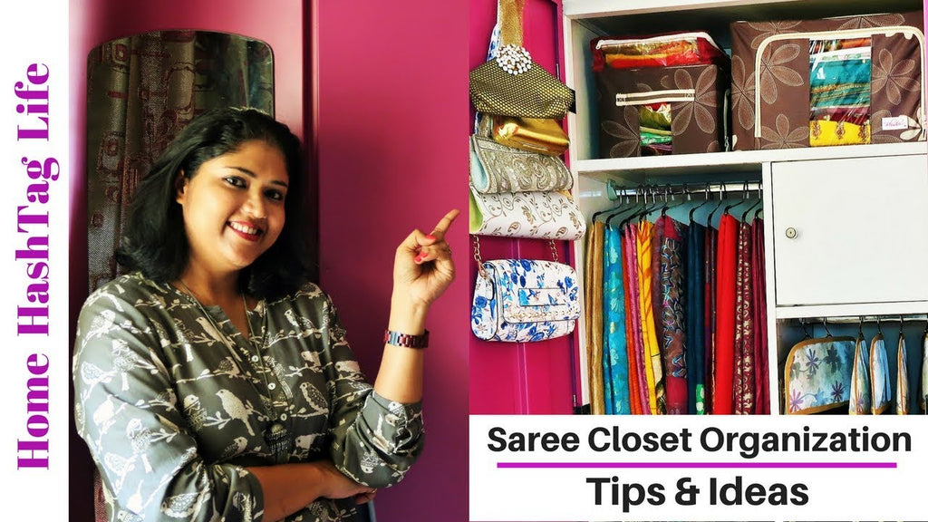 Today's video is all about saree closet organization tips