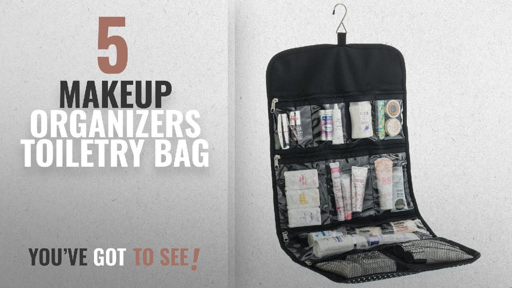 Top 10 Makeup Organizers Toiletry Bag [2018]: Hanging Toiletry Bag for Women ODESSA