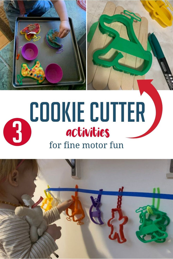 Click here to read 3 Simple Cookie Cutters Activities for Fine Motor Fun on Hands On As We Grow®