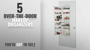Top 10 Over-The-Door Makeup Organizers [2018]: Mirrotek Beauty Armoire Makeup Organizer with Vanity ...