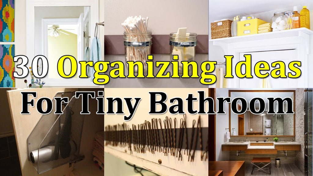 Related info for 30 Organizing Ideas For Tiny Bathroom Video: 1