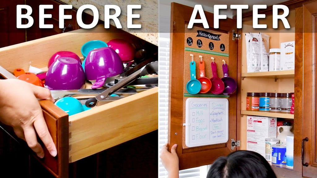 Upgrade Your Kitchen Looks with the Most Awesome Organization hacks by Blossom ! Blossom presents super cool diy videos which you can create at home.