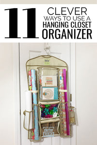 Use a hanging closet organizer to bring order to your busy home! Learn how you can use this handy tool to store and organize stuff where you need it most.﻿ A hanging closet organizer is a great tool to store your stuff while saving space! That’s why...