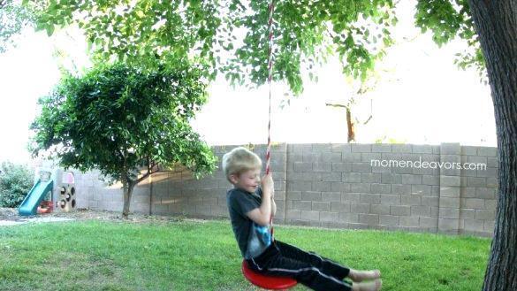 Out Of The Ordinary Toddler Tree Swing