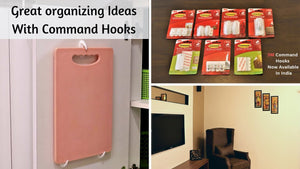Great Organizing Ideas With Command Hooks | 3M Command Hooks Hacks & Uses Hello Friends, This video is about different uses and hacks of 3M command ...