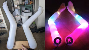 Sound-Reactive Mannequin Arms Make For Creepy Lounge Decor