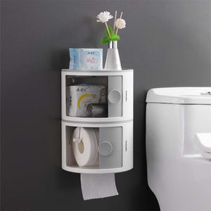 Waterproof Multi-Layer Toilet Paper Holder Shelf