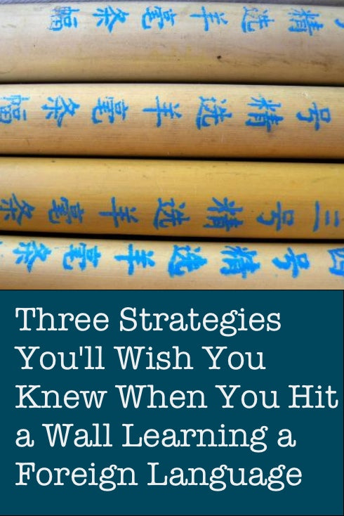 Field Report: Three Strategies You’ll Wish You Knew When You Hit a Wall Learning a Foreign Language