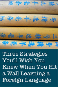 Field Report: Three Strategies You’ll Wish You Knew When You Hit a Wall Learning a Foreign Language