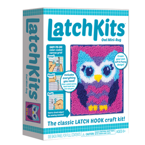 Latchkits Owl Latch Hook Kit