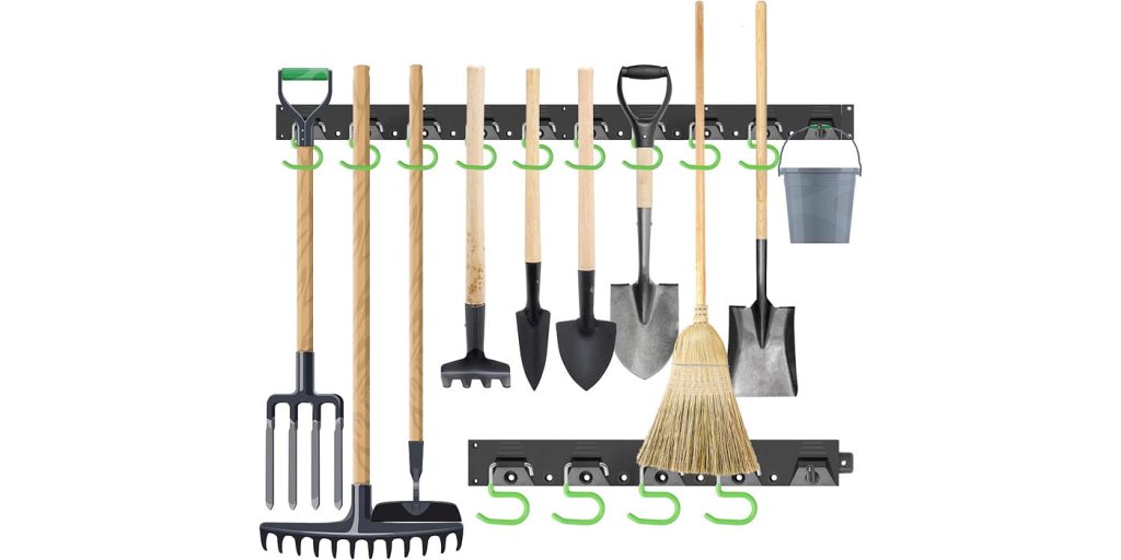 It’s never too early for spring cleaning with this 64-inch adjustable tool storage system at $17