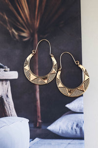 Believer Earrings - Gold