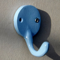 Traditional Single Wall hooks - Choose your colour!