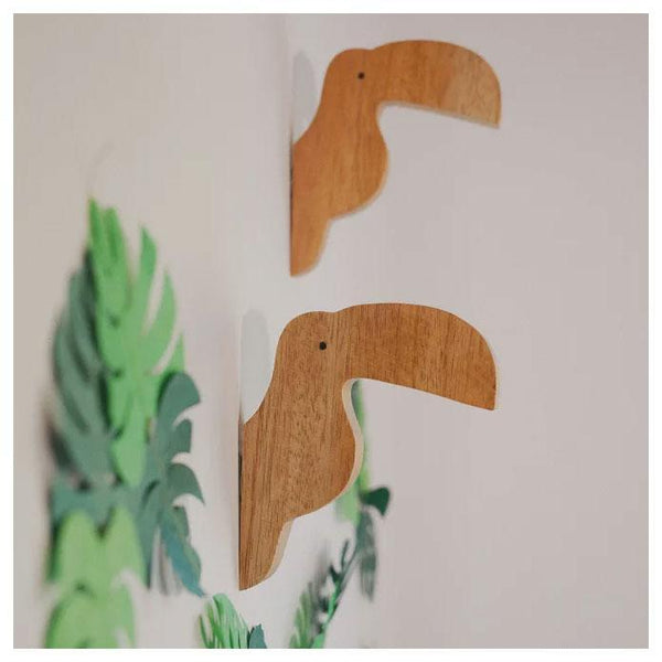 Wooden Bird Wall Hook – Toucan