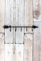 3 x 17 Metal Arrow Wall Hook