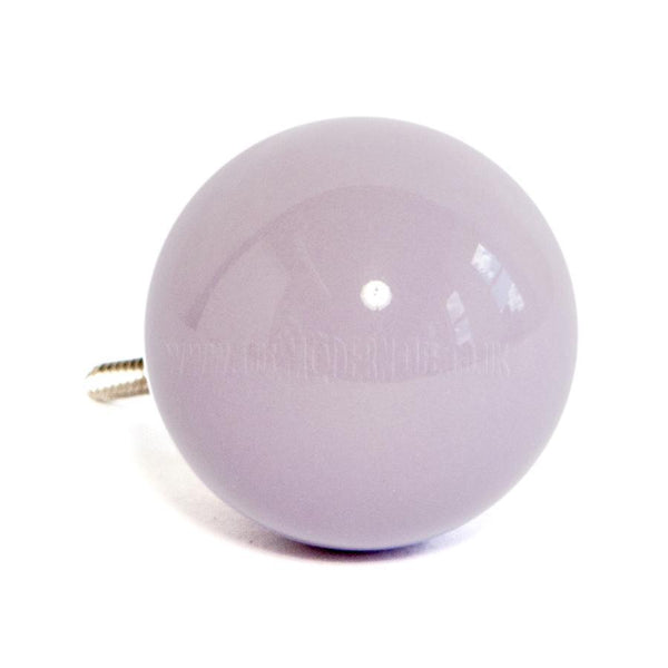 Wall Hook . Ceramic Sphere - Purple