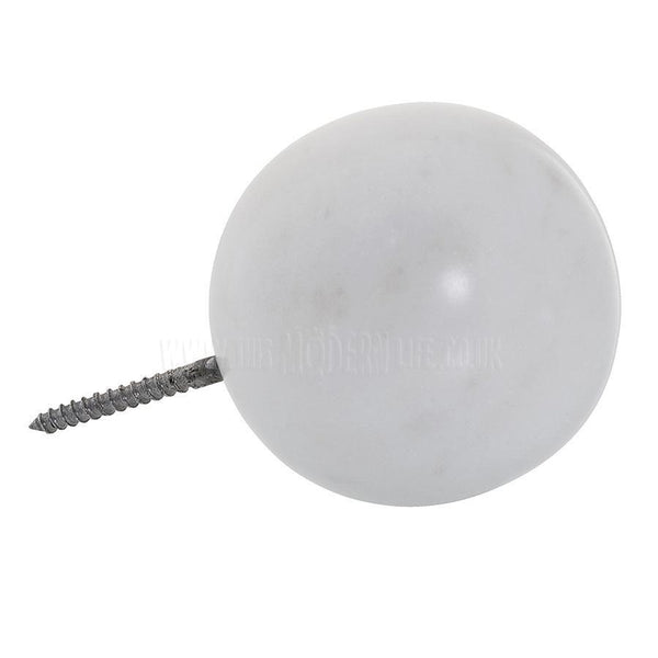Wall Hook . Marble / Large - White