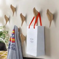 Bird Shape 3D Wall Hooks Resin Bird Decoration Coat Towel Hook Single Wall Hanger