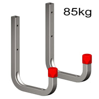 2 x 150mm Storage Wall Hooks 85kg Galvanised Steel<br><br>