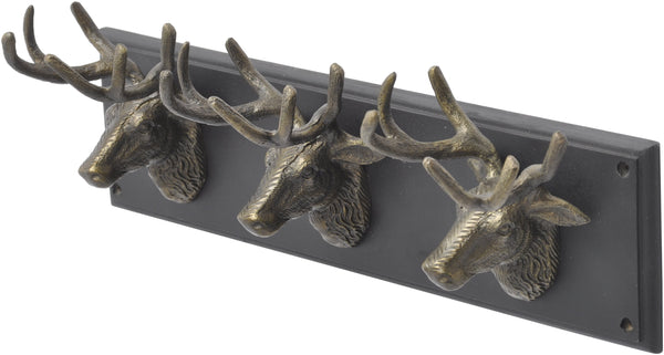 Buckden 3 Stag Wall Hook