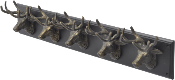 Buckden 5 Stag Wall Hook