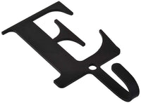 3.63 Inch Letter E Wall Hook Small