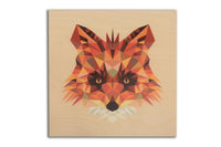 Clearance: Geometric Fox, 22x22 Birch