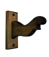 Rustic Western Holster Gun Belt Hanger - Hat Coat Rack - Wall Hook