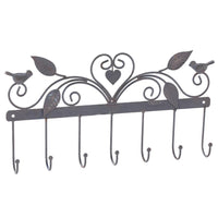 #COP3630 Metal Wall Mounted Lifelike Birds Hooks Coat Rack