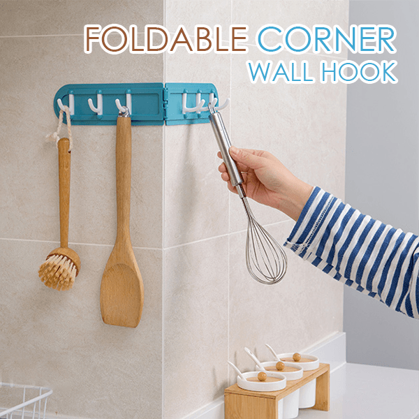 Foldable Corner Wall Hooks