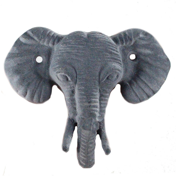 Gray Elephant Wall Hook - 4.5 inches
