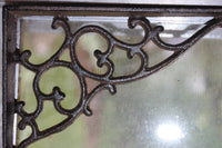 20) Decorative Victorian design window corner corbels, cast iron window corner corbels, shelf brackets, 7 1/2 inch free shipping, B-1