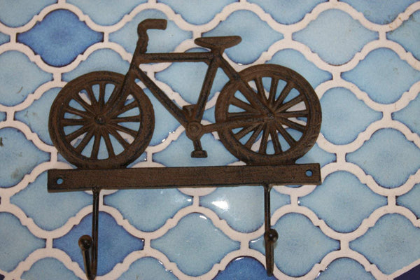 Vintage-look Bicycle Decor, Retro Bicycle Wall Hook, Collectible Bicycle Decorative Gift, Cast Iron, Free Shipping, H-65