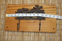 Vintage Motorcycle Workshop Wall Hooks, Handmade in USA,reclaimed Wood, The Country Hookers, CH-28