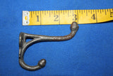 Cast Iron Wall Hooks Double Hook 3 inch Volume Priced - H-76