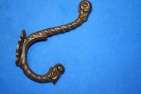 Farmhouse Mudroom Entryway Wall Hooks, Vintage-look Cast Iron ~ 6 3/4&quot; tall, Volume Priced, H-44