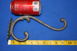Old Fashion Coat Hat Wall Mounted Hook, Cast Iron ~9 inch Volume Priced,  H-71