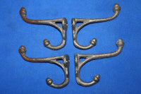Cast Iron Wall Hooks Double Hook 3 inch Volume Priced - H-76