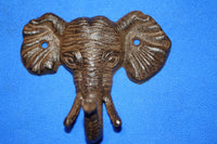 Elephant Wall Hooks Cast Iron,  5 inch Volume Priced,  H-40