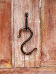 "S" Hook Hand Forged Open End