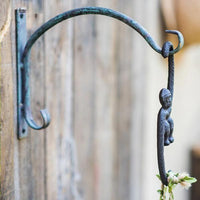 Rustic Outdoor Garden Iron Wall Hook