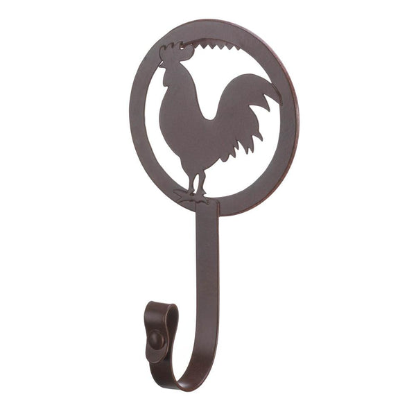 Rooster Silhouette Wall Hook