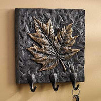 Maple Leaf Plaque with Hooks